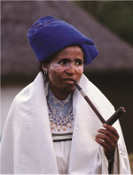 Traditional rural Xhosa woman